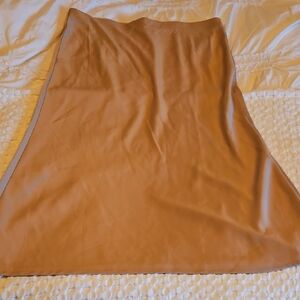 Rachel Zoe Camel Midi Skirt